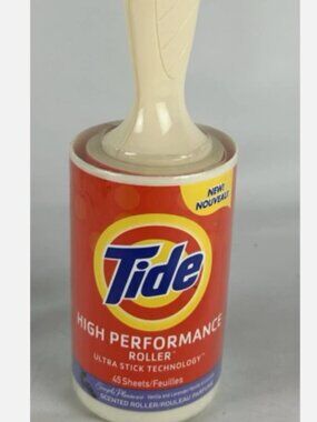 RARE NEW Tide Scented Roller High Performance Vanilla Lavender Lint Laundry